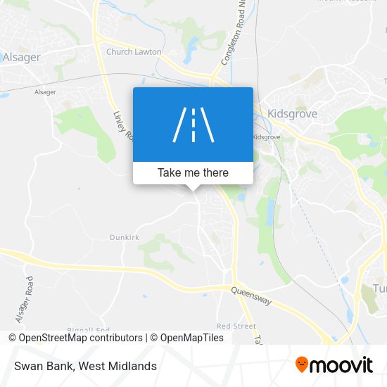 Swan Bank map