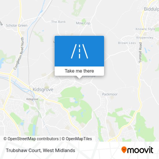 Trubshaw Court map
