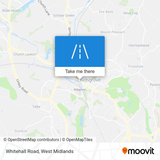 Whitehall Road map