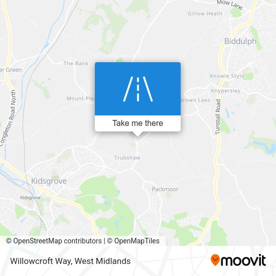 Willowcroft Way map