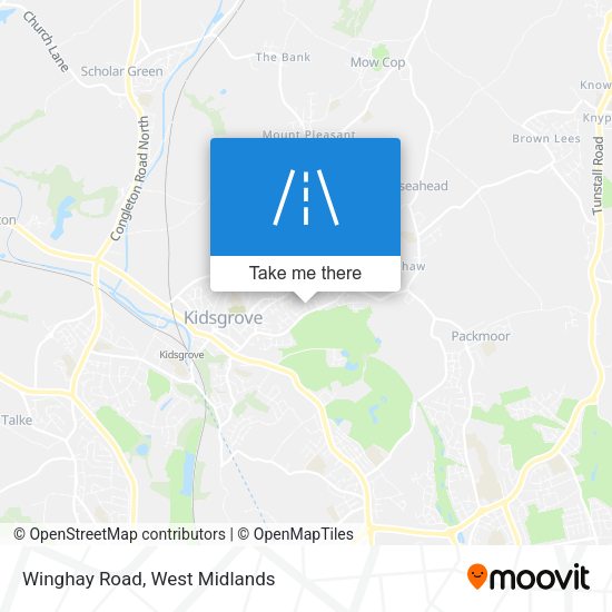 Winghay Road map