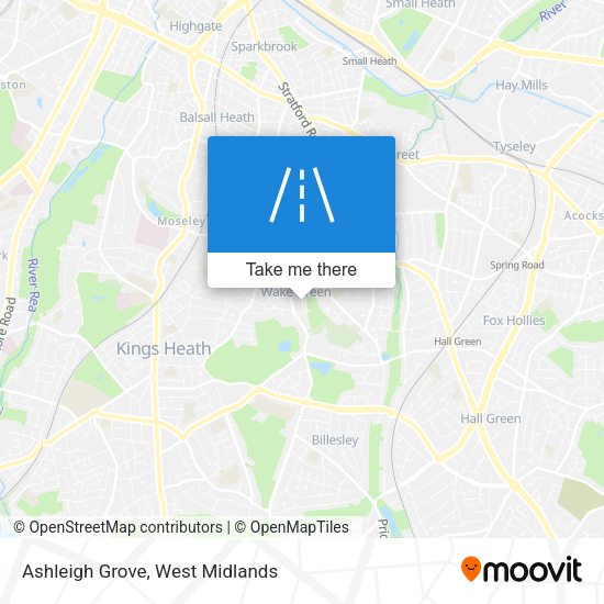 Ashleigh Grove map