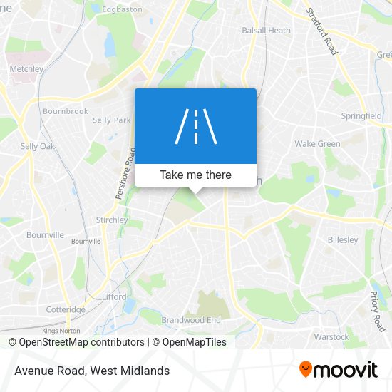 Avenue Road map