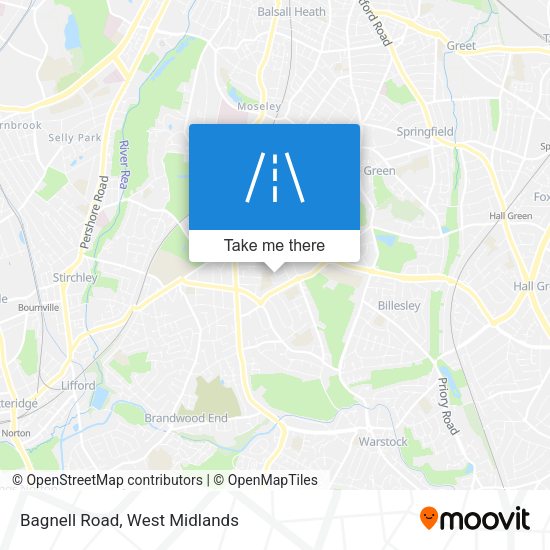 Bagnell Road map