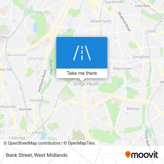 Bank Street map