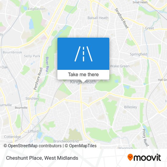 Cheshunt Place map