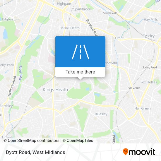 Dyott Road map