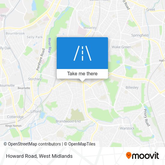 Howard Road map