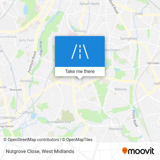 Nutgrove Close map
