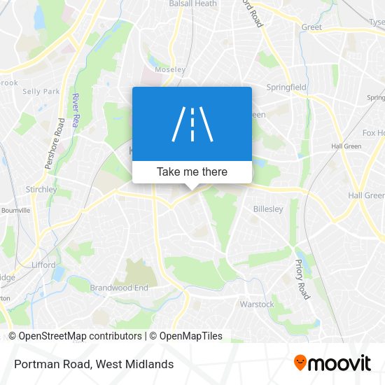 Portman Road map