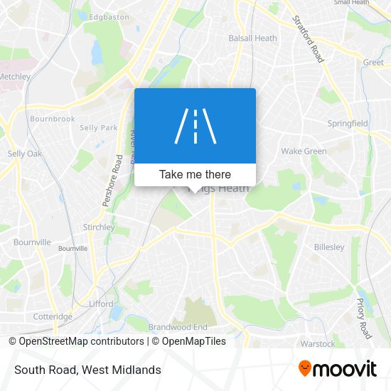 South Road map