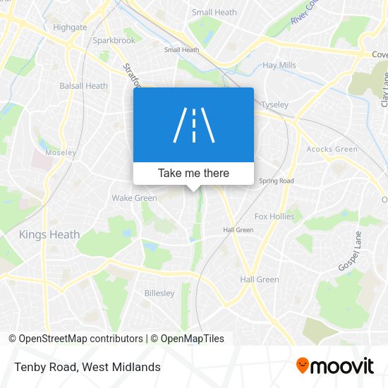 Tenby Road map