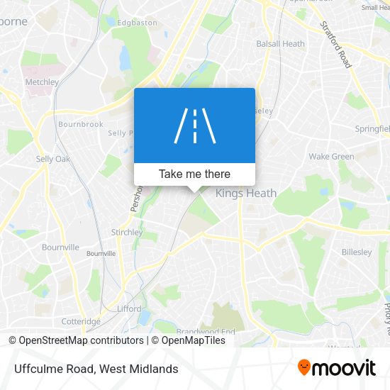 Uffculme Road map