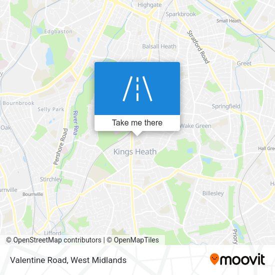 Valentine Road map