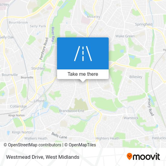 Westmead Drive map