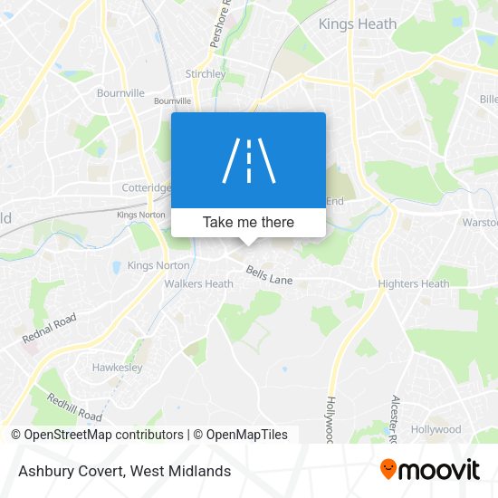 Ashbury Covert map