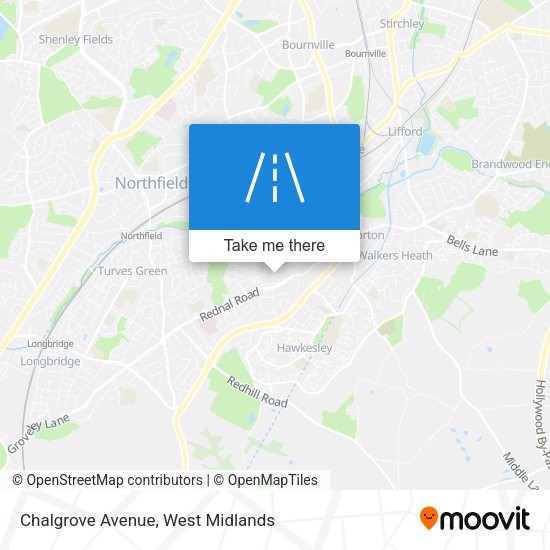 Chalgrove Avenue map