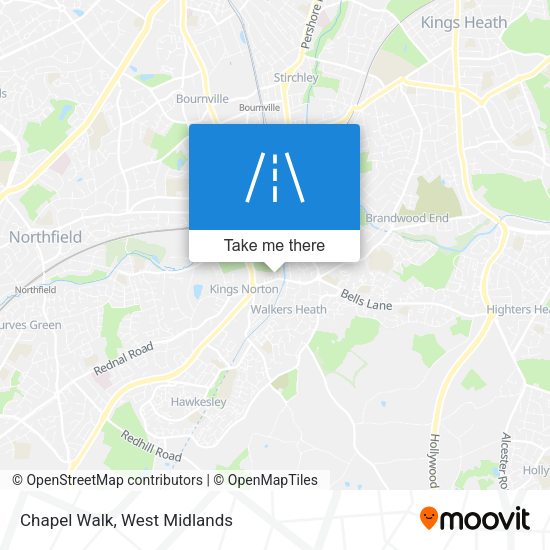 Chapel Walk map