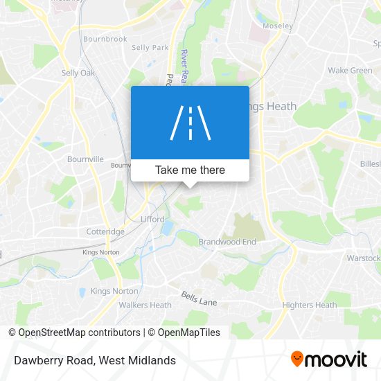 Dawberry Road map