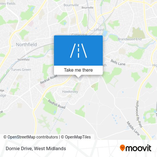 Dornie Drive map