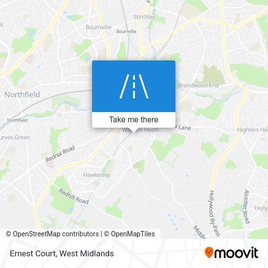 Ernest Court map