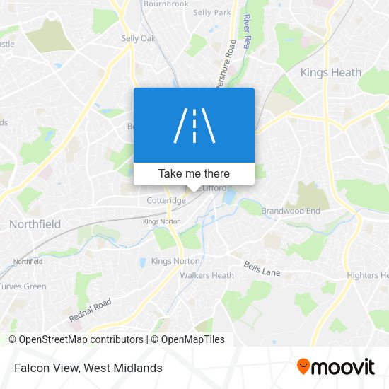 Falcon View map