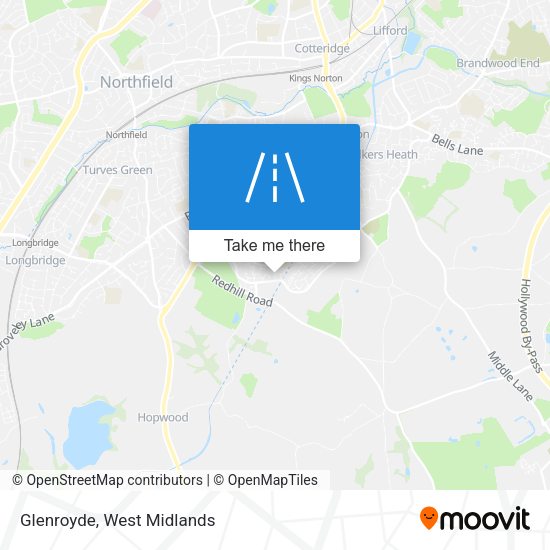 Glenroyde map