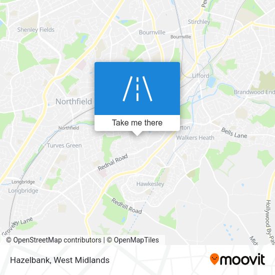Hazelbank map