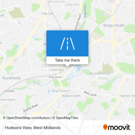 Hudsons View map