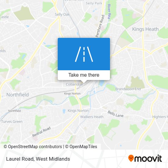 Laurel Road map