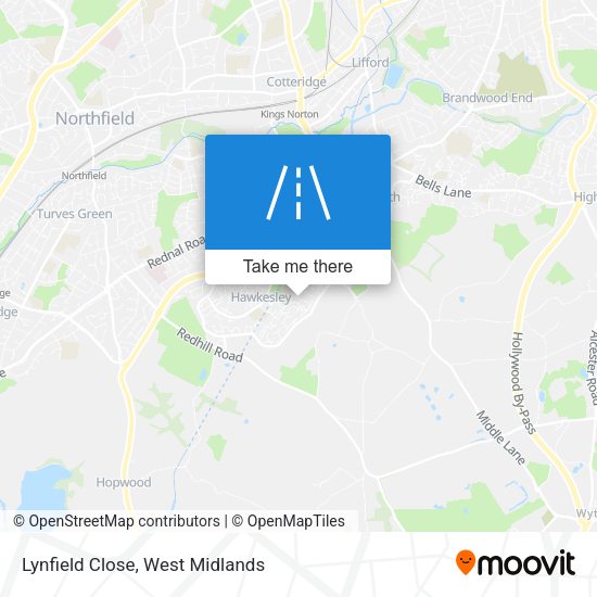 Lynfield Close map