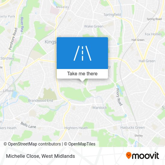Michelle Close map