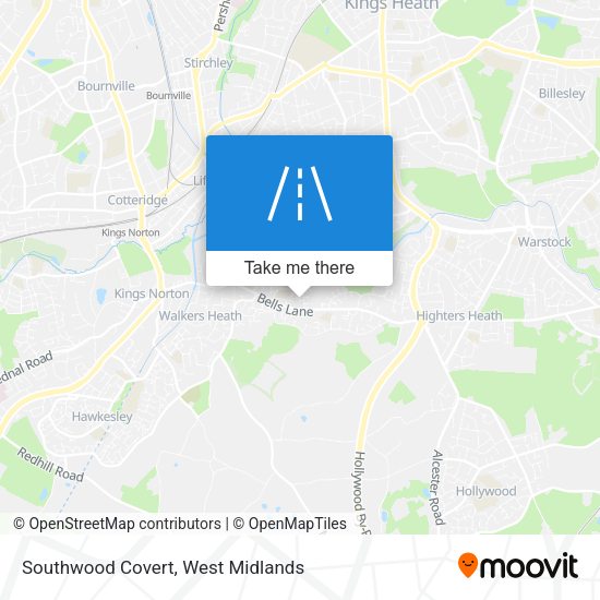 Southwood Covert map