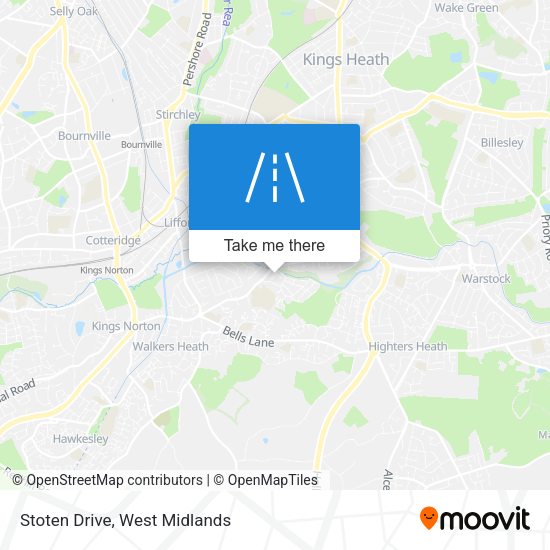 Stoten Drive map