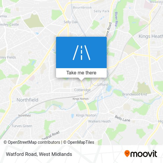 Watford Road map