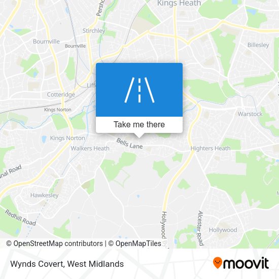 Wynds Covert map