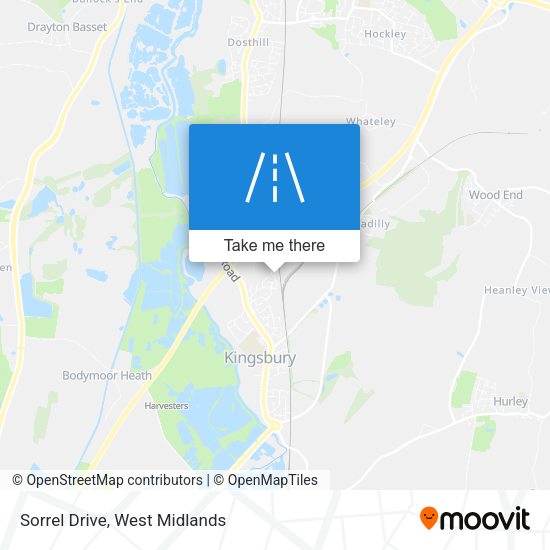 Sorrel Drive map