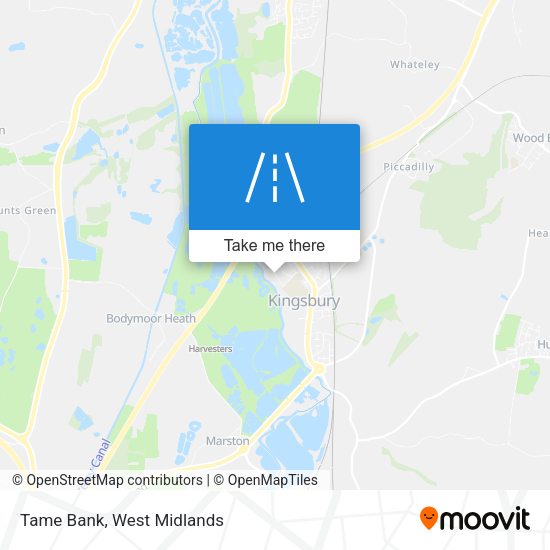 Tame Bank map
