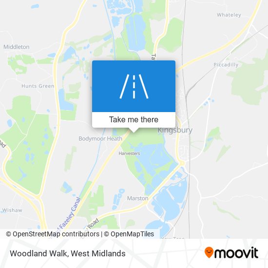 Woodland Walk map