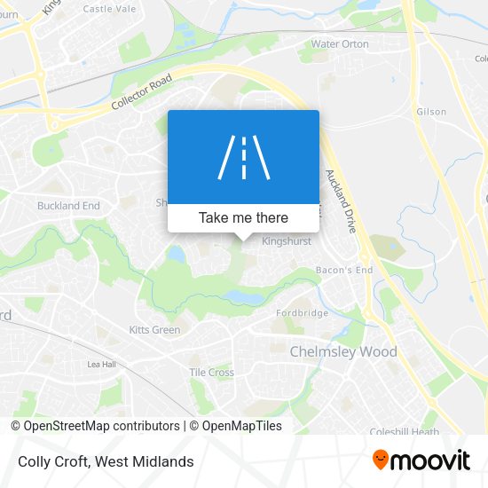 Colly Croft map