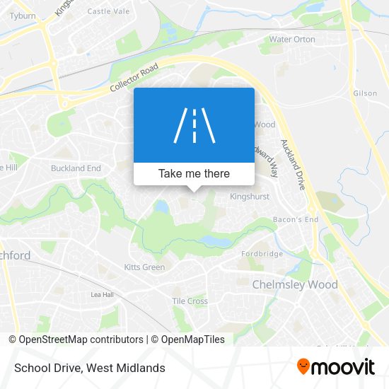 School Drive map
