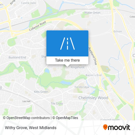 Withy Grove map