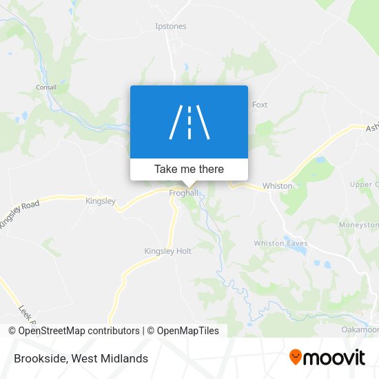 Brookside map
