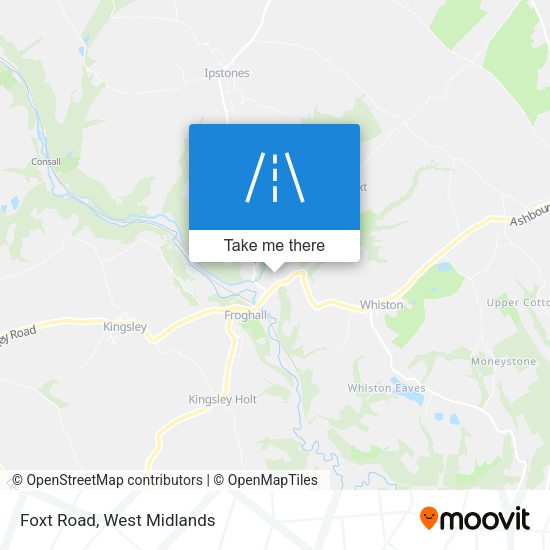 Foxt Road map