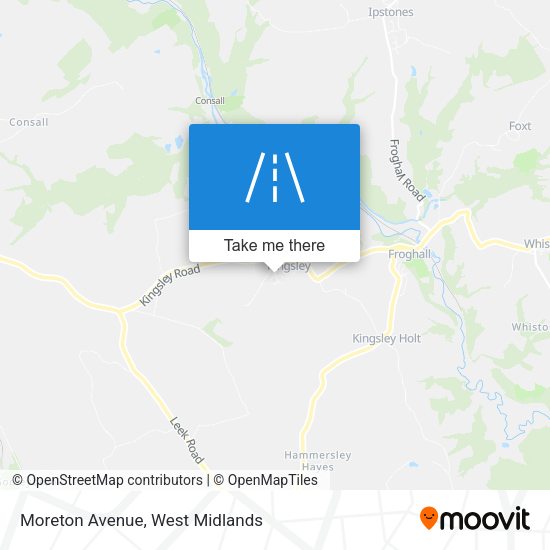 Moreton Avenue map