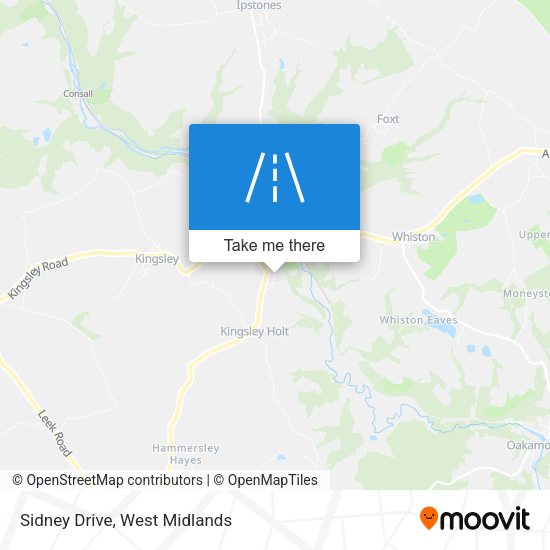Sidney Drive map