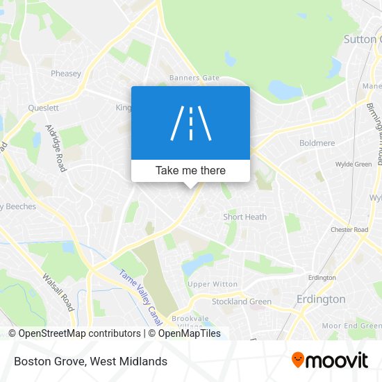Boston Grove map