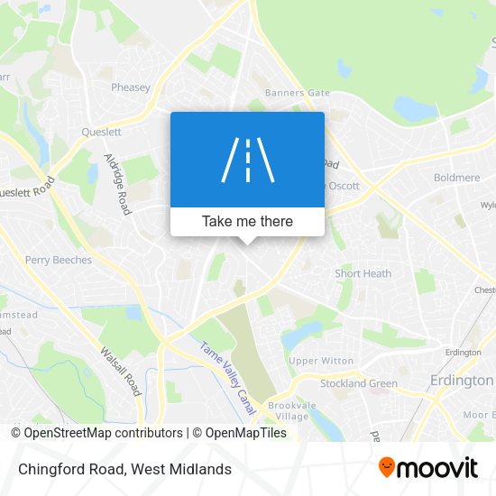 Chingford Road map