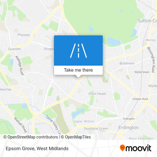 Epsom Grove map