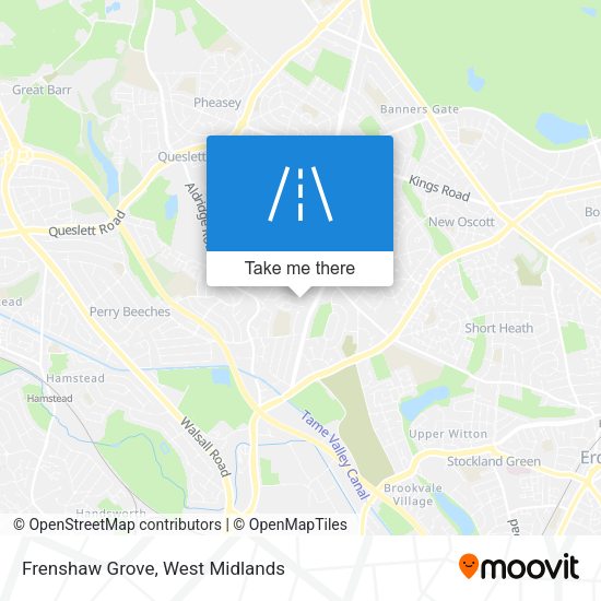 Frenshaw Grove map